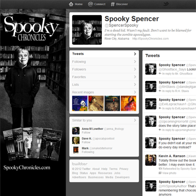 Spooky on Twitter
